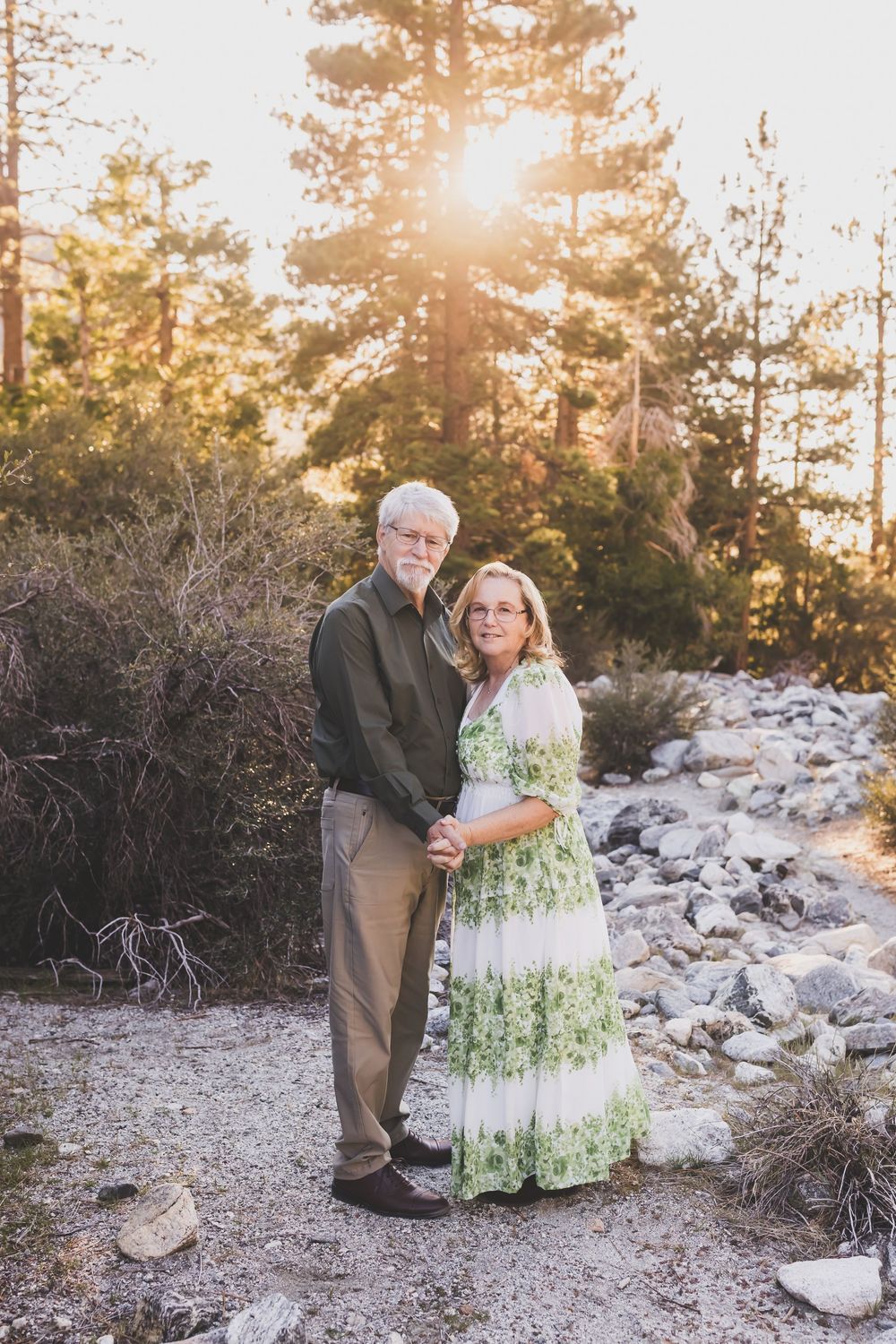 anniversary couple photo session in the inland empire mountains near yucaipa ca