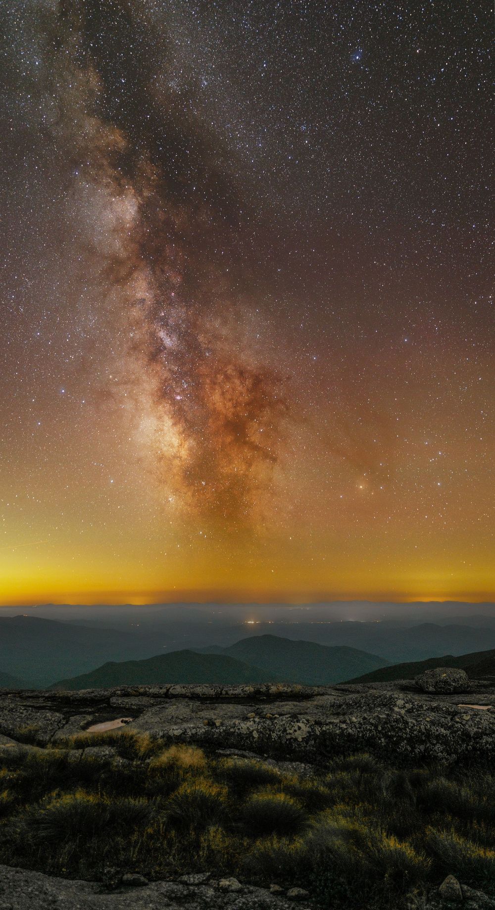 Algonquin Peak Milky Way Adirondacks