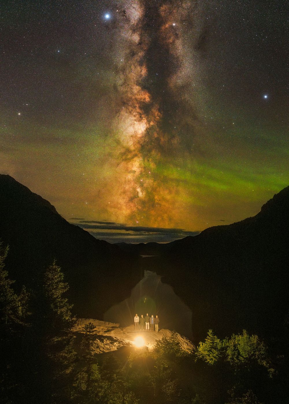 Indian Head Vista Milky Way