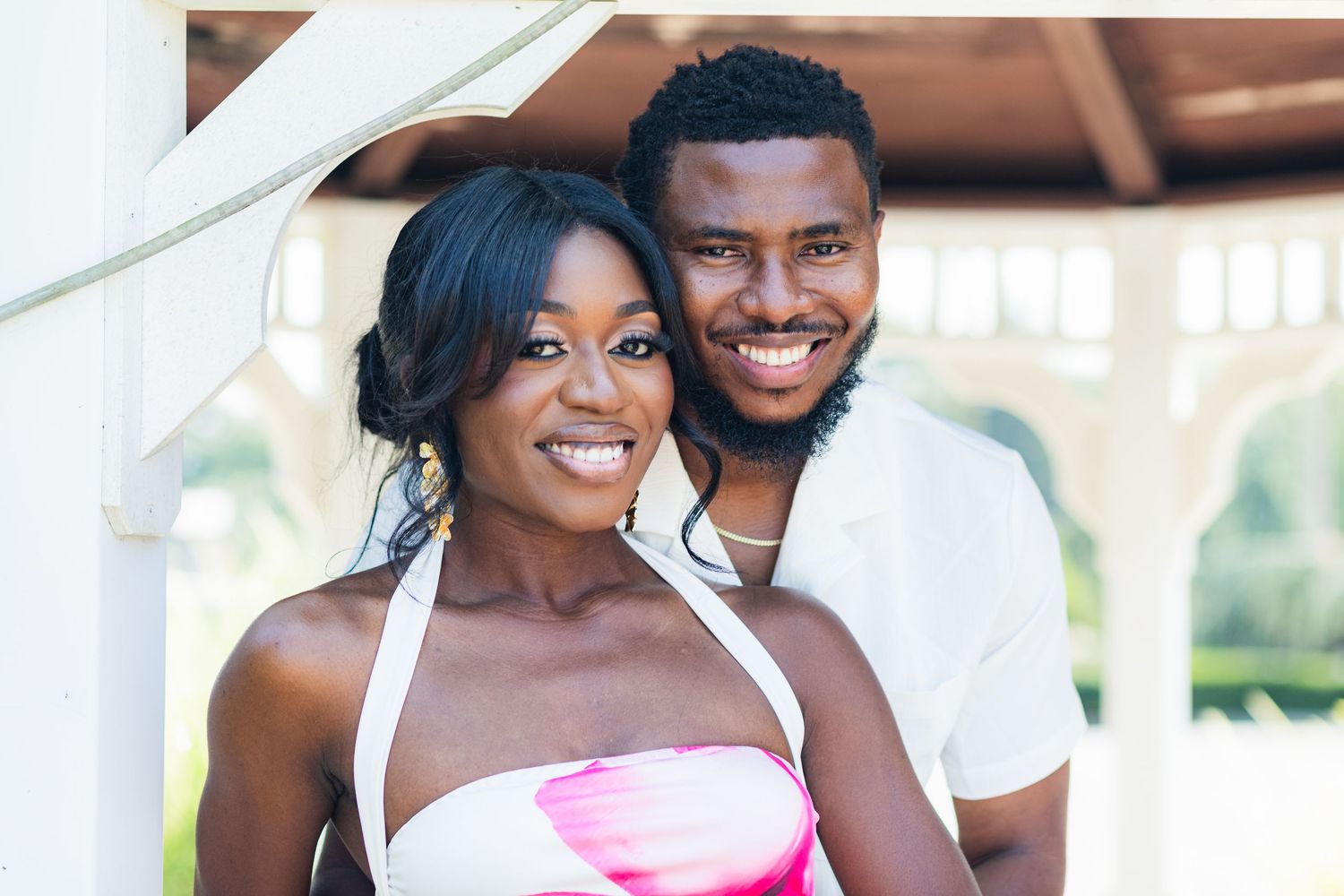 Couple holding hands during Northeast Philly anniversary photography session