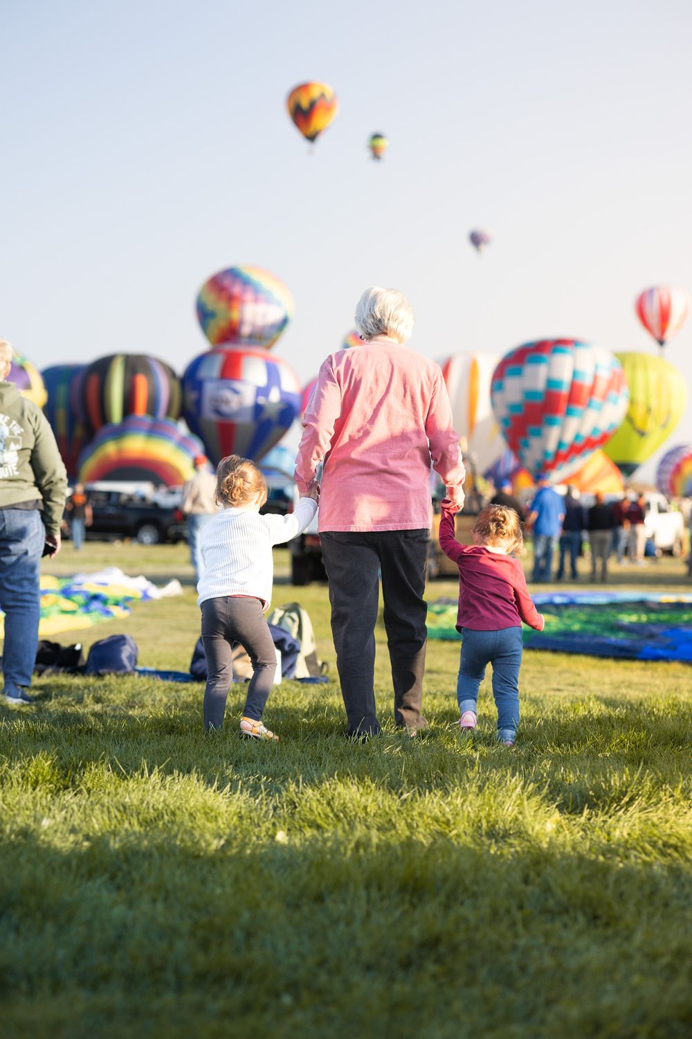 Memorari Portrait Family at Albuquerque International Balloon Fiesta on the Blog