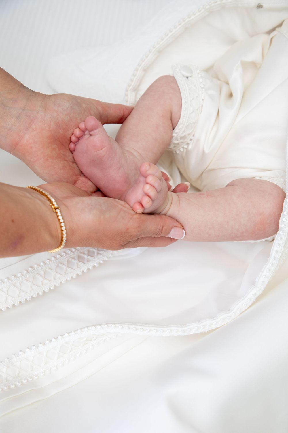 Christening Photography cute photo of babies feet in Sydney