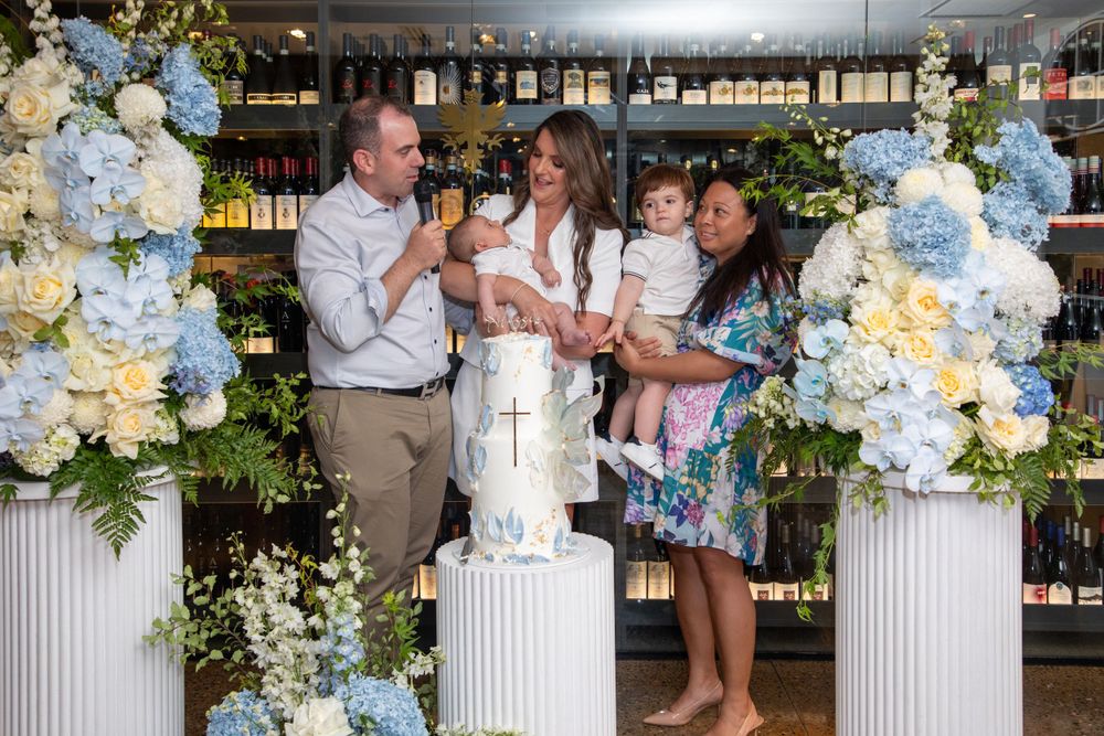 Best Christening Photography family photos in Sydney at Candelori's restaurant