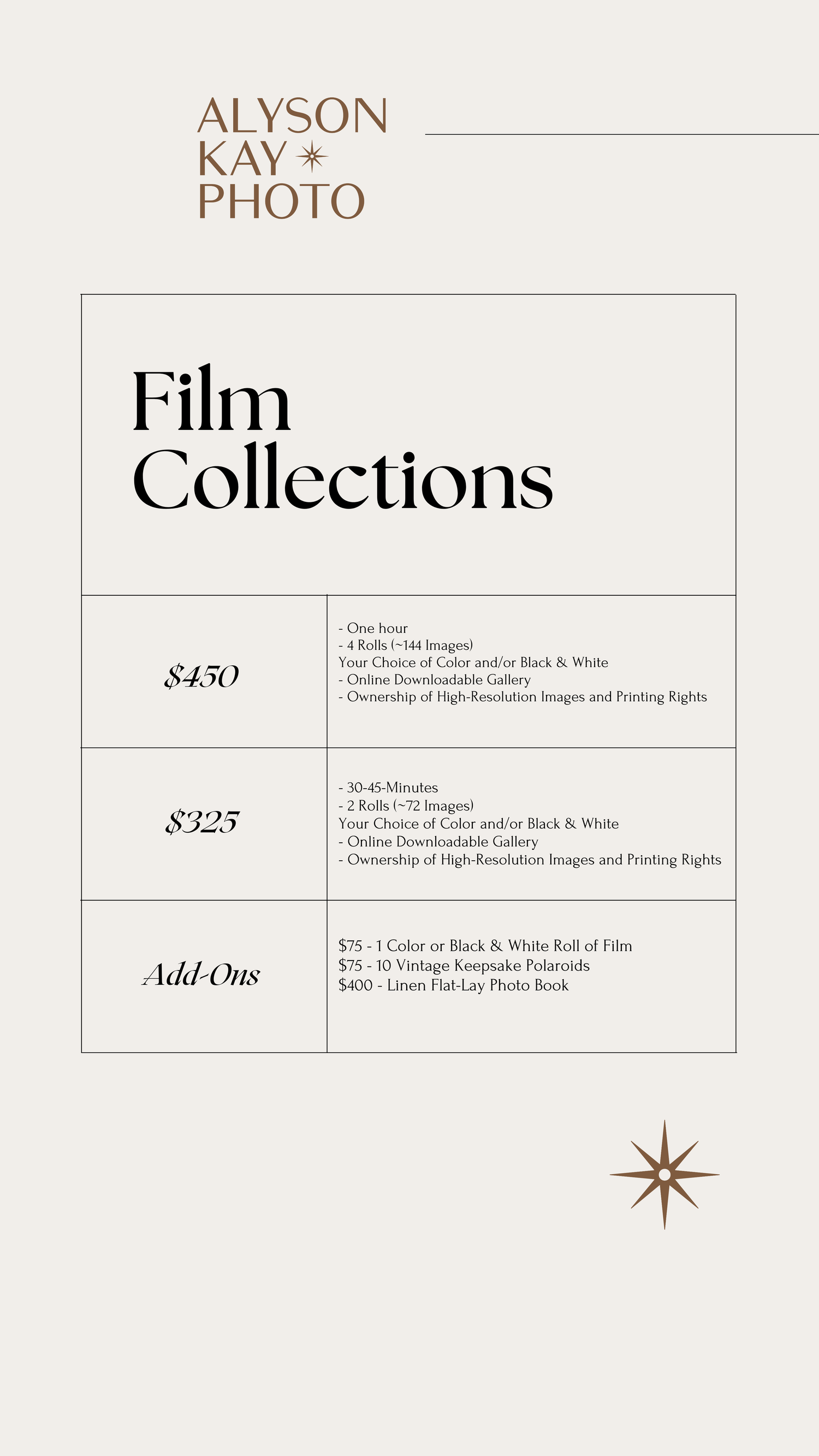Springfield Missouri Film Photographer Pricing Prices Kansas City Film Photographer Prices