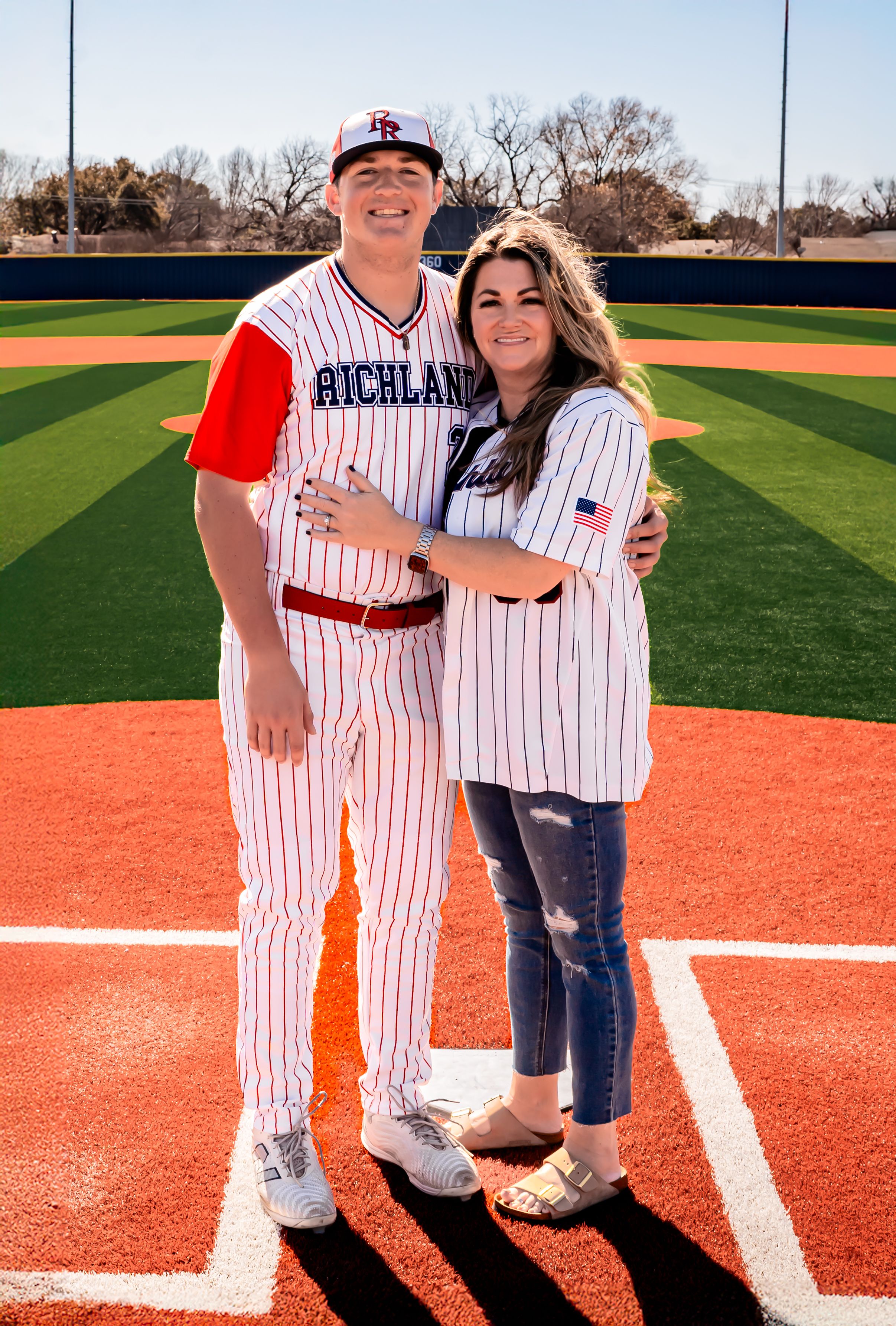 Richland High School Baseball Team Media Day Seniors