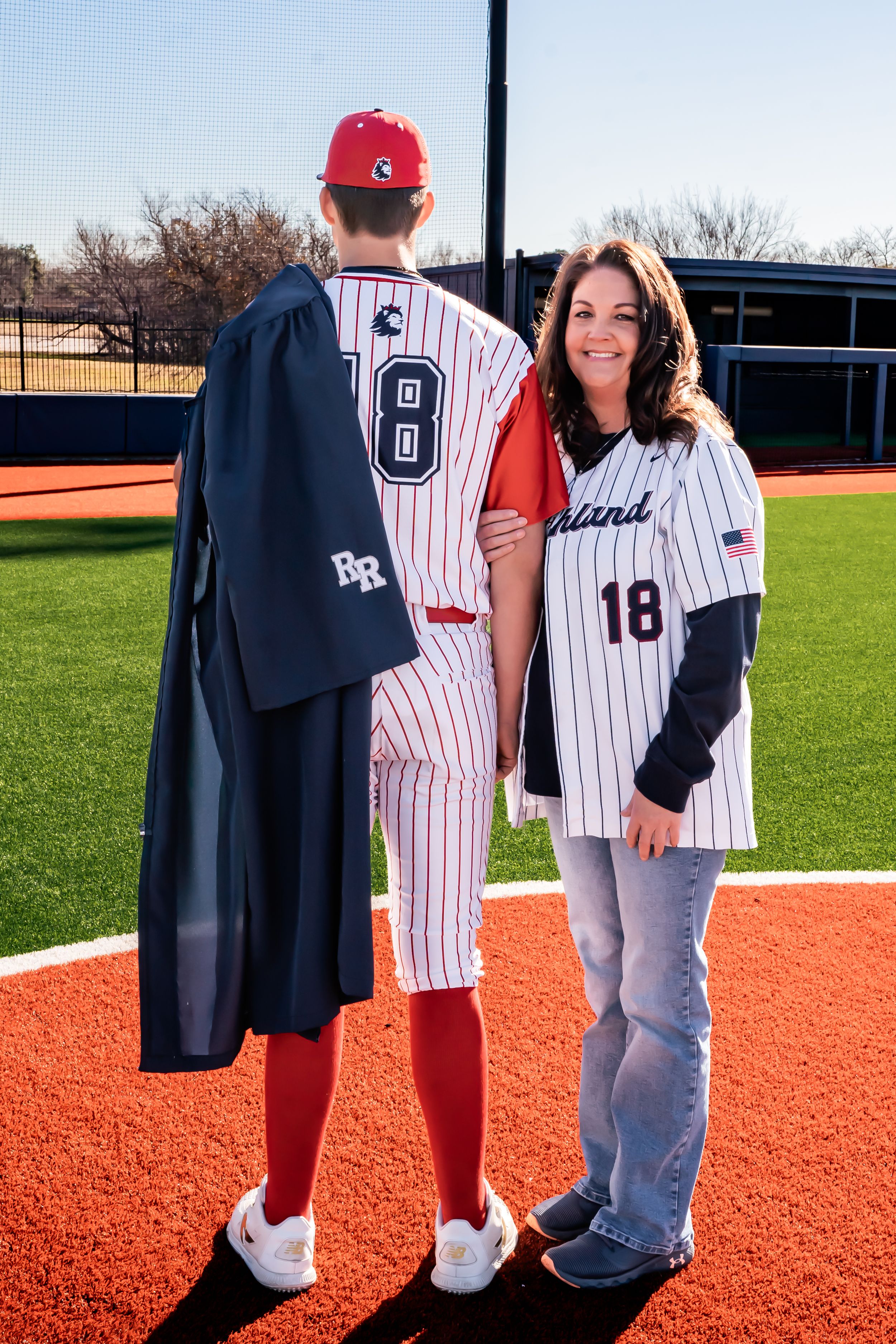 Richland High School Baseball Team Media Day Seniors
