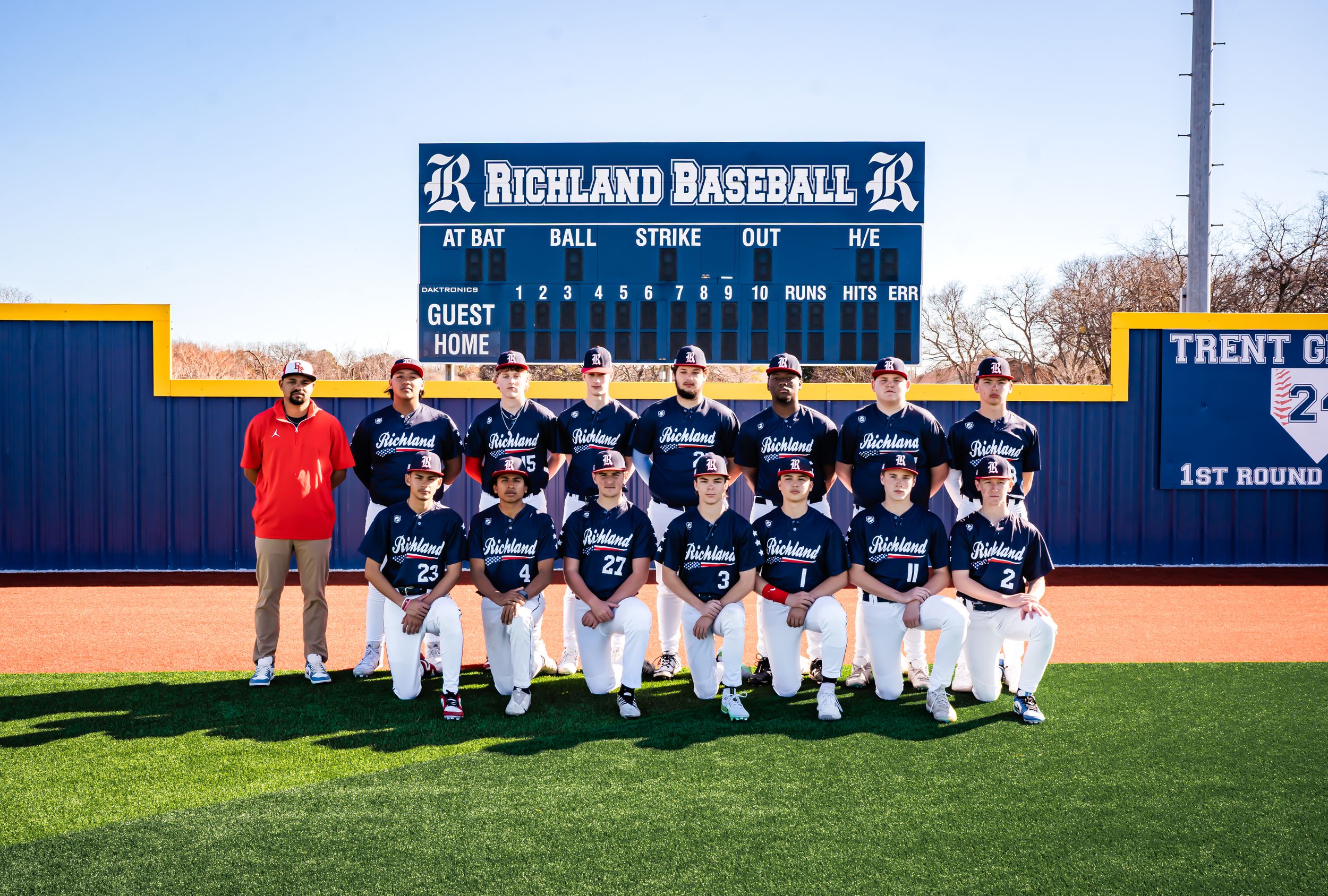Richland High School Baseball Team Media Day North Richland Hills Texas