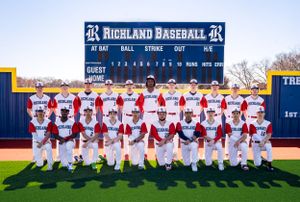 Richland High School Baseball Team Media Day Seniors