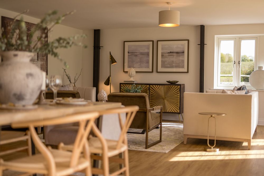 interior photography of show home in Kent