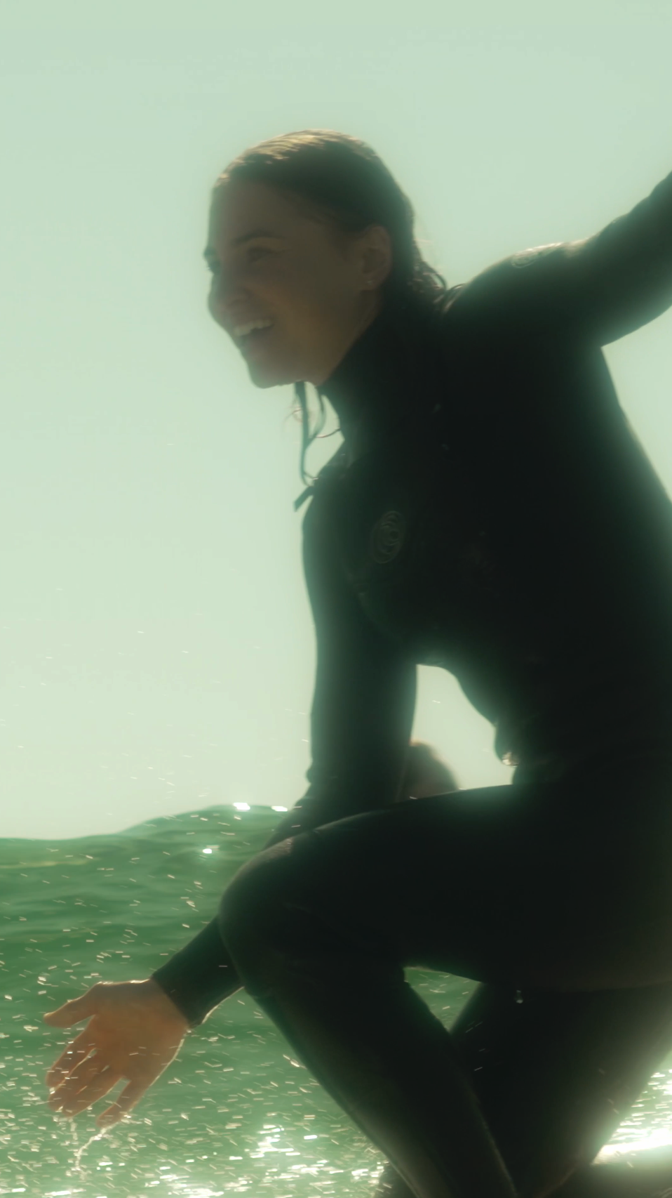 screenshot of Women Soulful Surf 5th Birthday from project One Ocean 100 Lives film project by eyes.betweenlines at Blacksmiths NSW