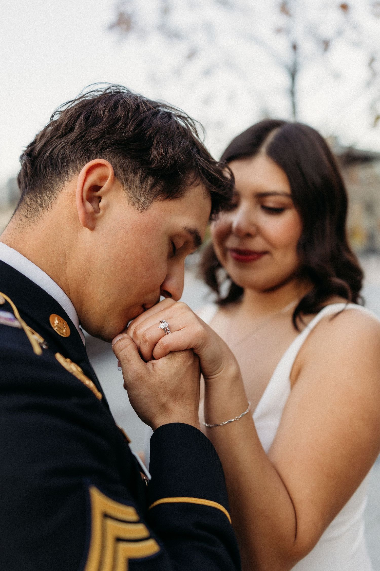 elope Nashville Photographer broadway celebration downtown elopement couple