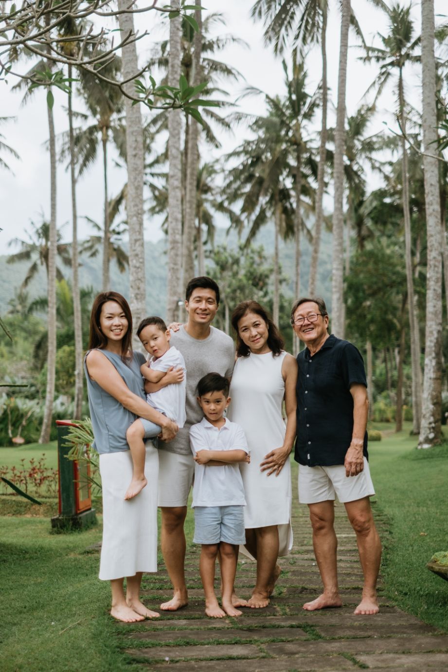 Bali Family photography services at Candi Beach Resort