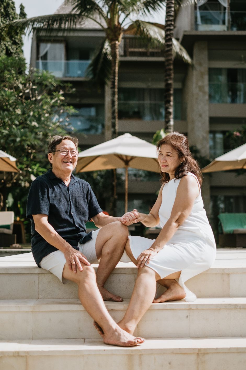 Bali Family photography services at Candi Beach Resort
