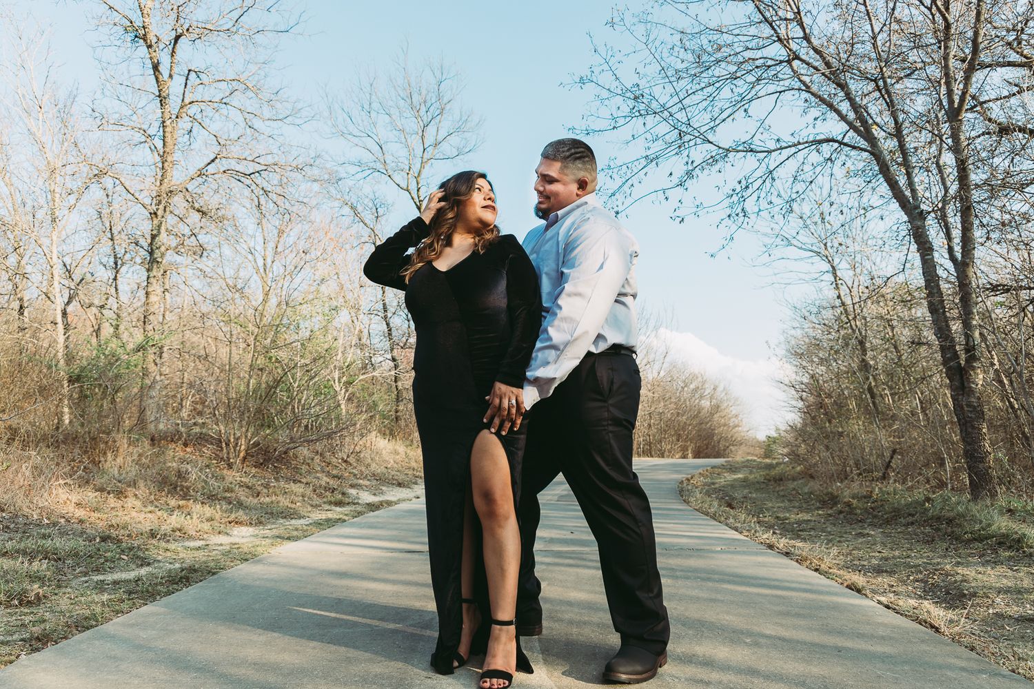 Dallas wedding engagement photographers