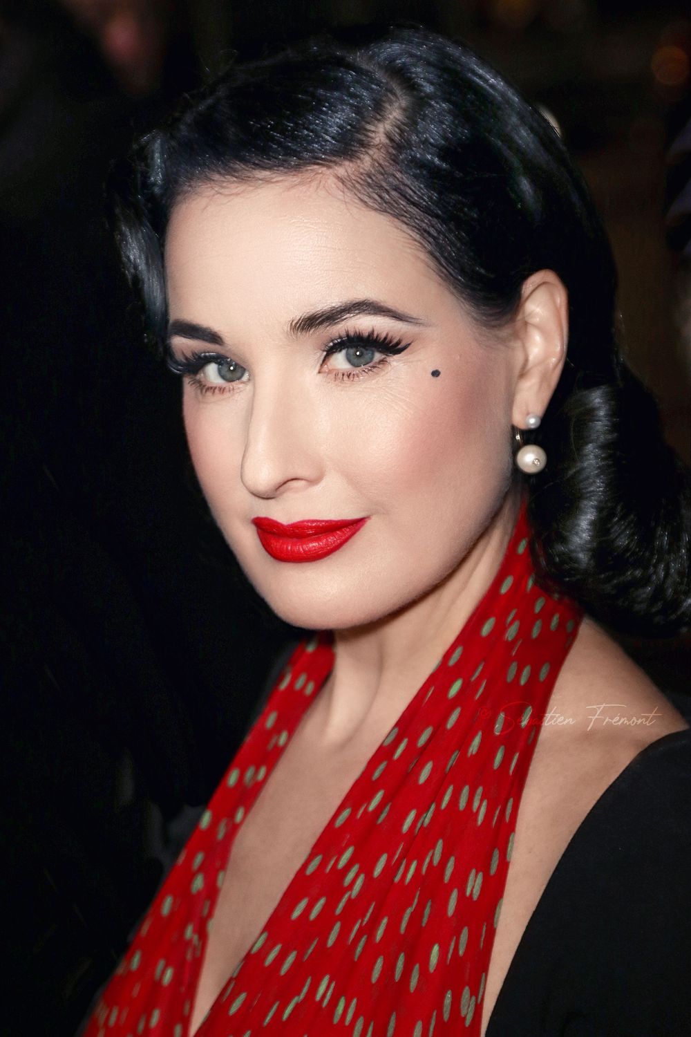 Sébastien Frémont - Celebrity Photographer - Dita von Teese / Les Globes de Cristal - Paris