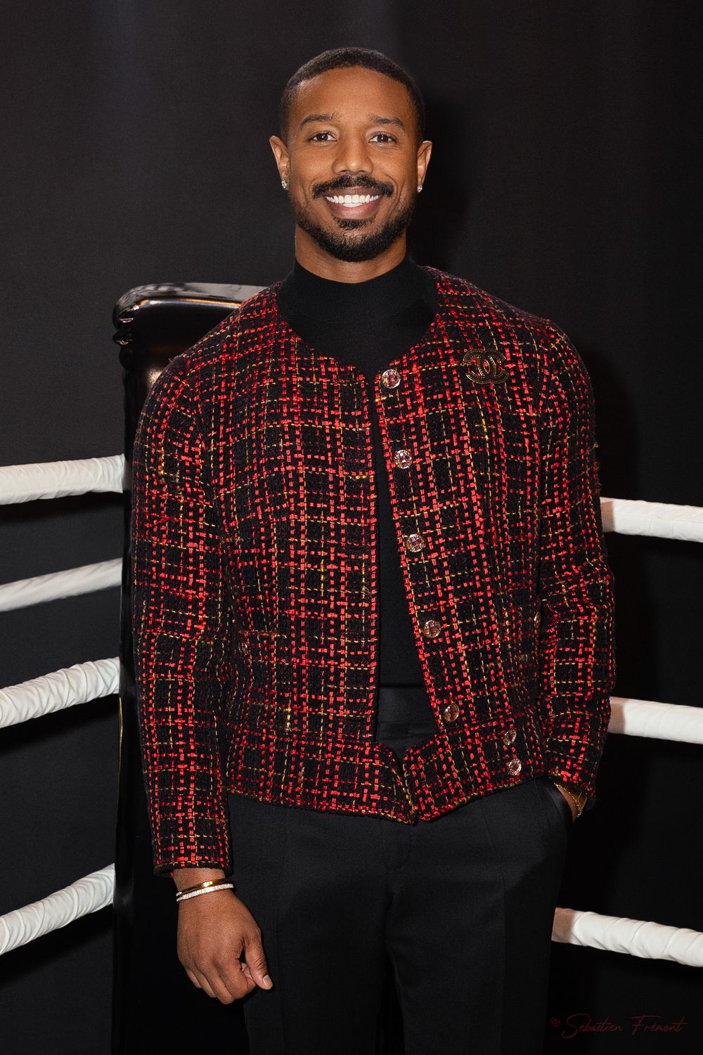 Sébastien Frémont - Celebrity Photographer - Michael B. Jordan / Creed 3 - Studio Paris