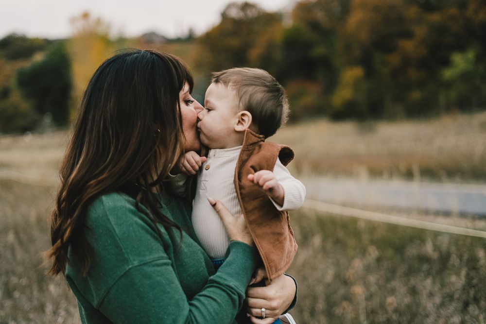 Kay's Creek Parkway in Layton, Utah for family photos with Michelle Deppe Photography.