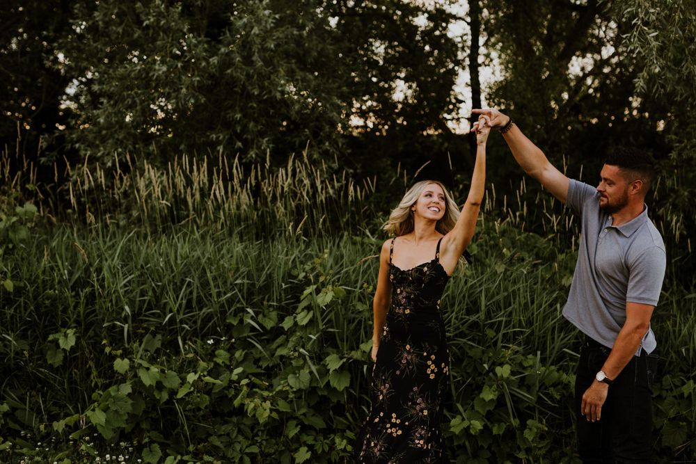 Engagement photography by Samantha Bateman