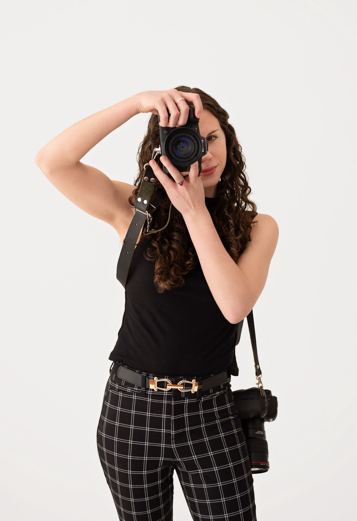 Portrait of Pinehurst photographer Britt Sheafe from Britt & Bee Photography