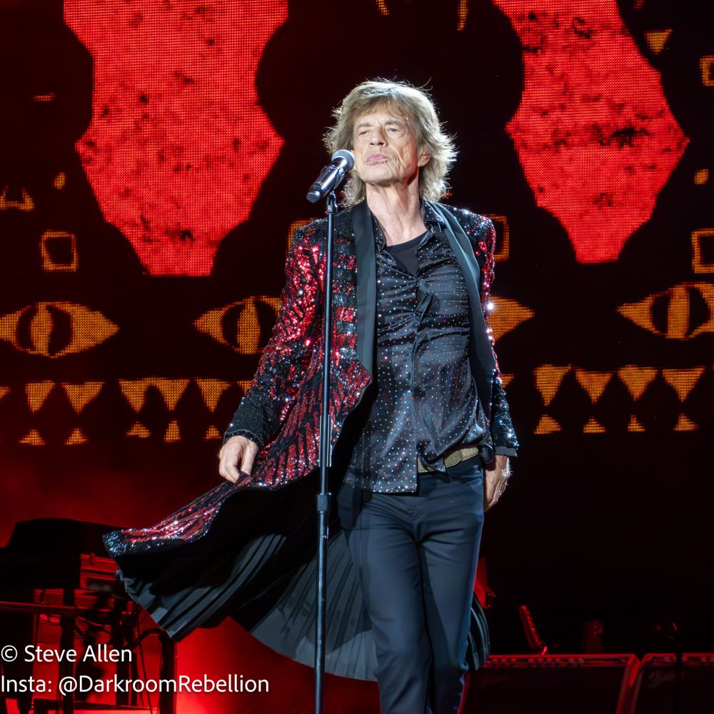 Mick Jagger of The Rolling Stones Live in Glendale AZ 2024