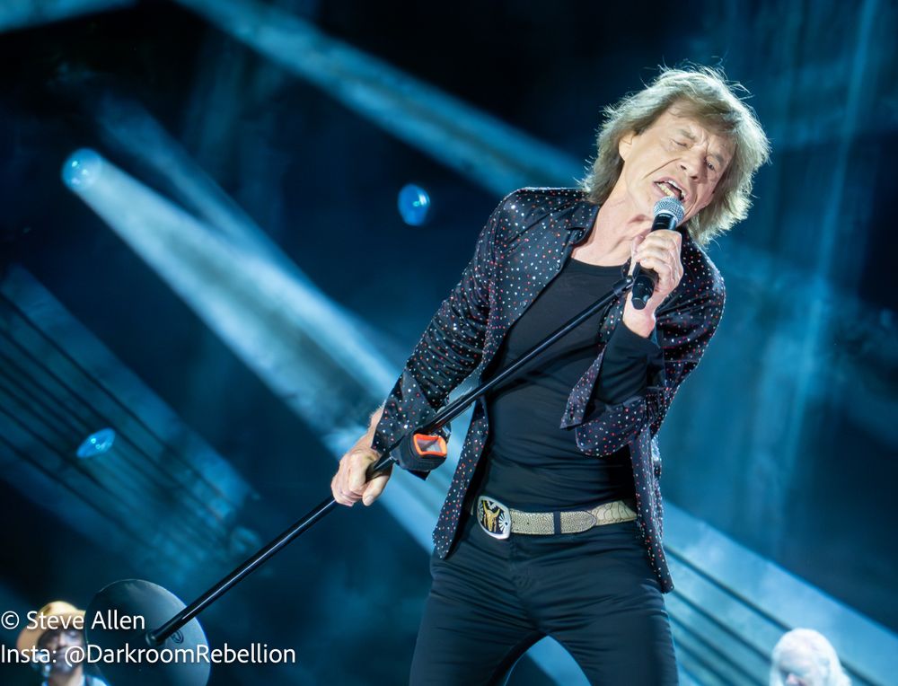Mick Jagger of The Rolling Stones Live in Glendale AZ 2024