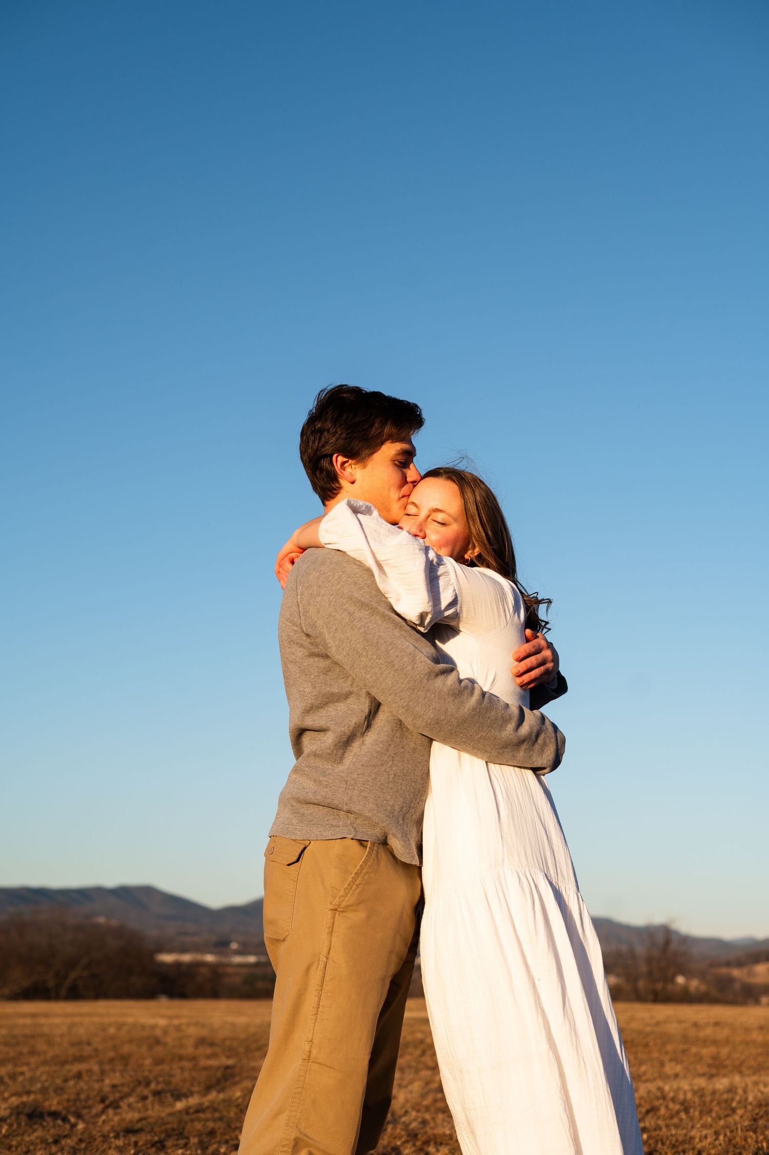 Editorial couple portrait