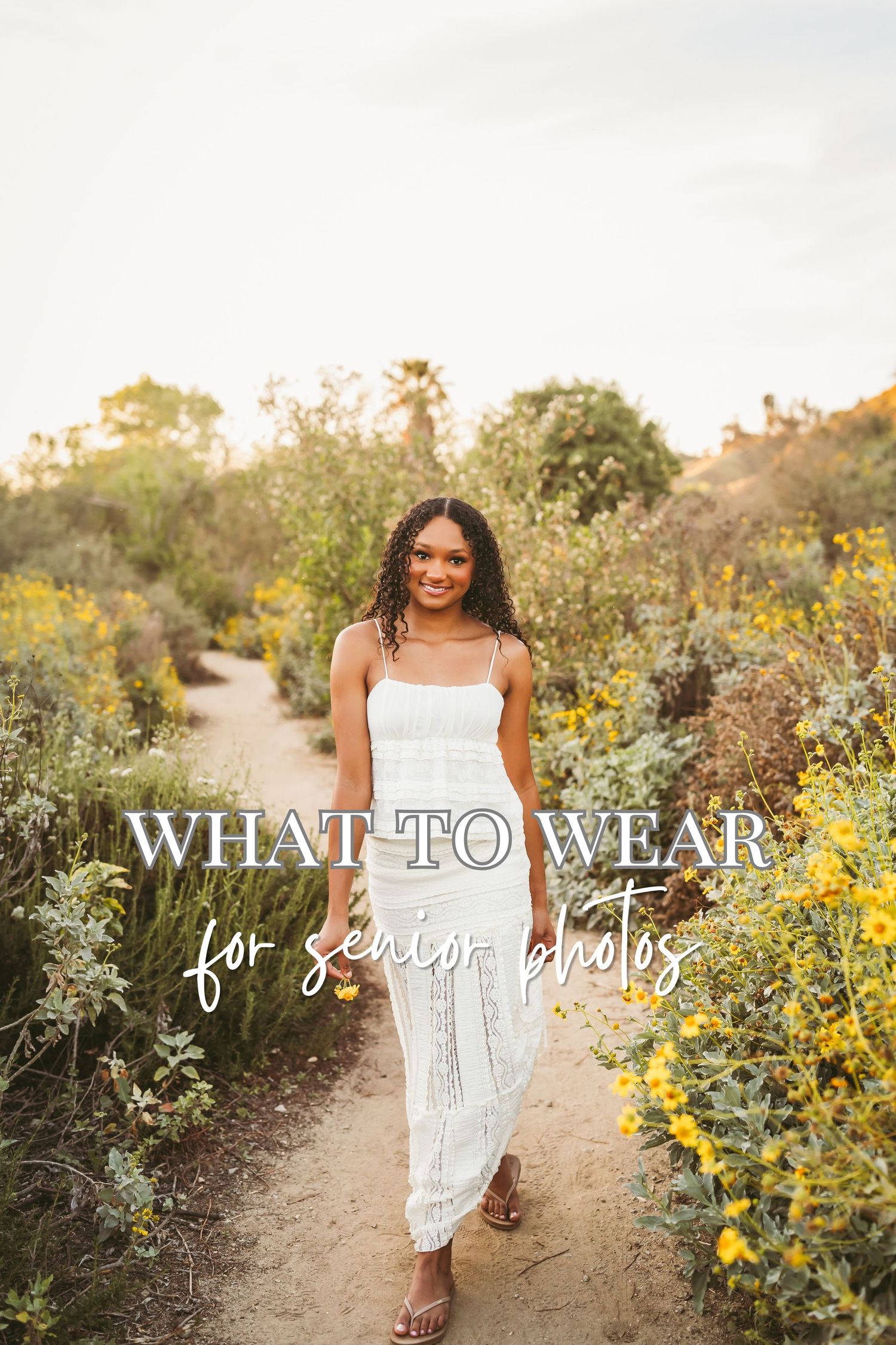 what to wear for senior photos in the inland empire with heidi grace photography