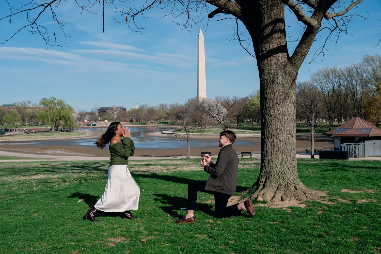 Washington DC Surprise Proposal Photographer