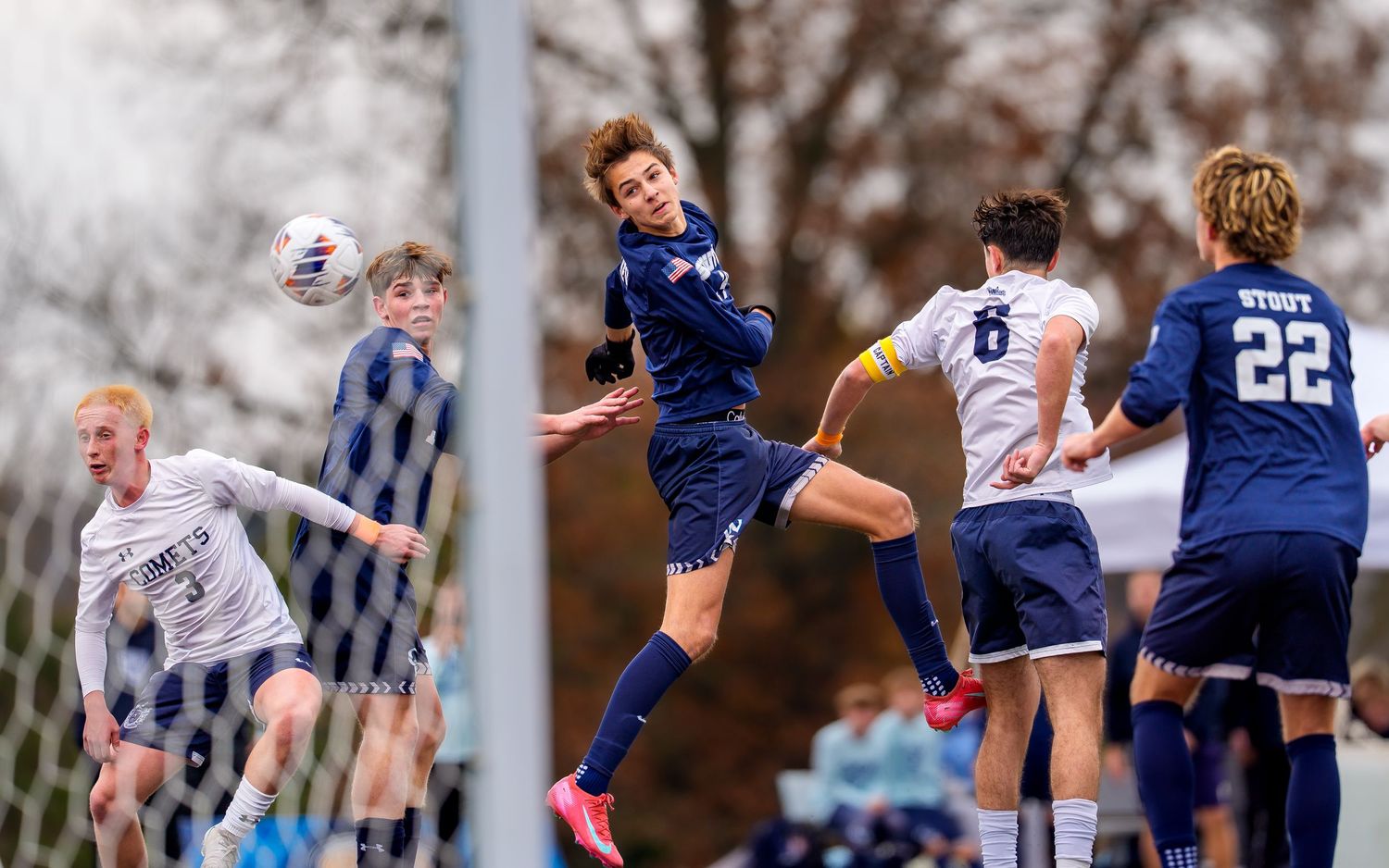 PIAA boys soccer championship header game day coverage, Central PA, by Deanna Fox, SportsFox Photography, Hershey PA