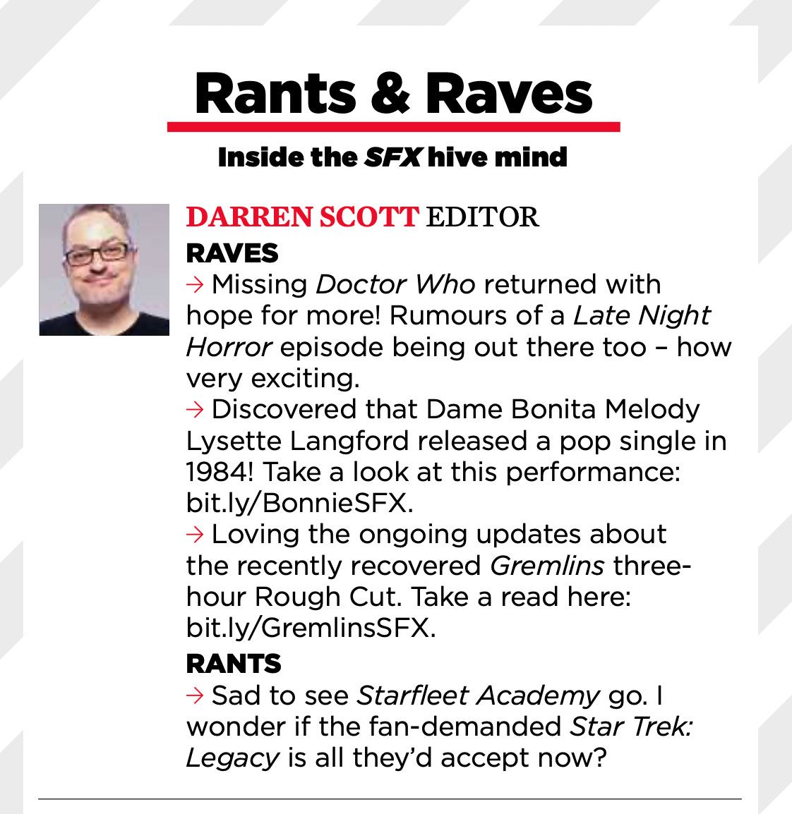 SFX magazine Gremlins