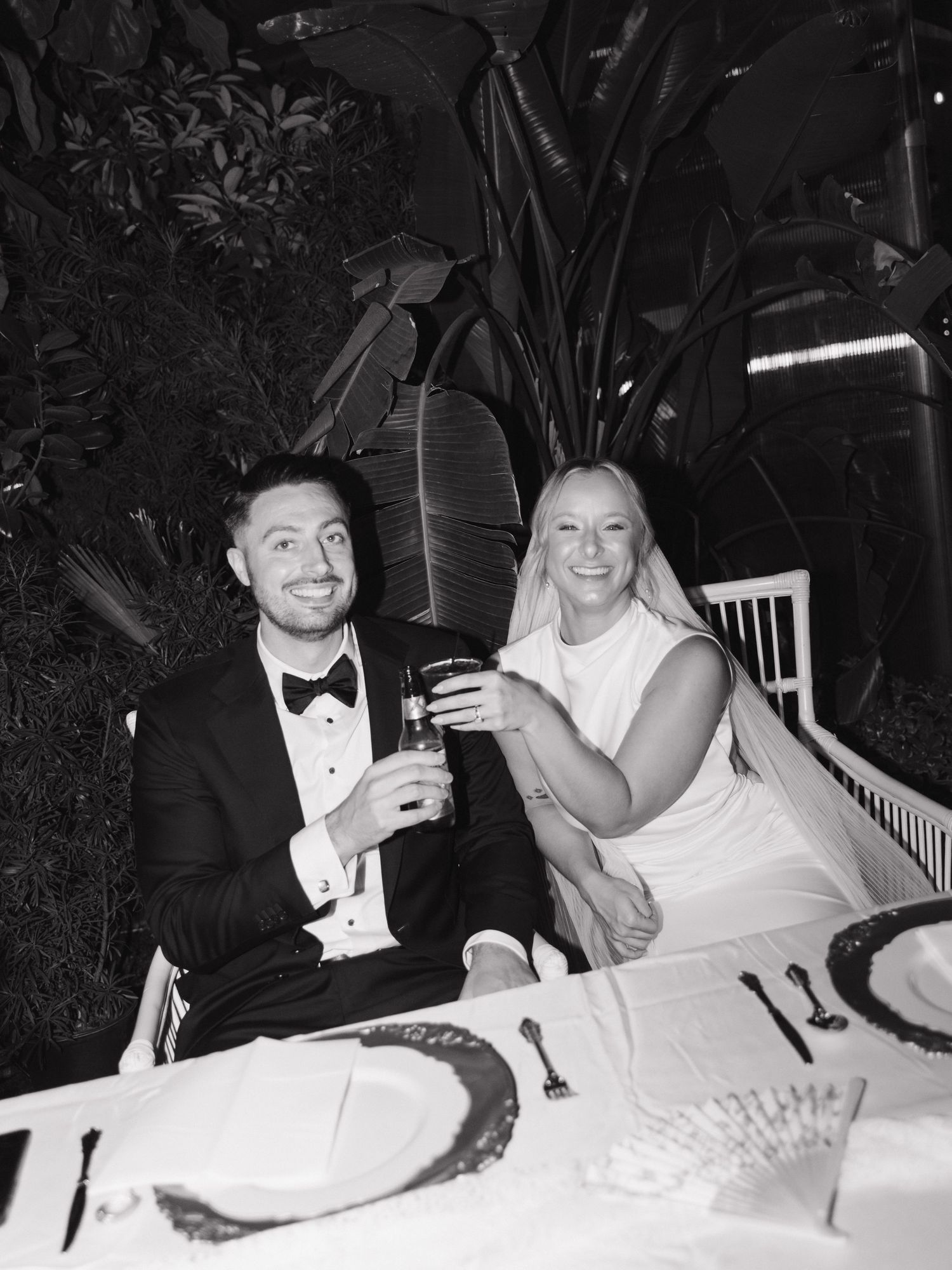 Dallas wedding reception, couples portraits with Karlie and Jesse. 
Photo by Katelynn Davis Media