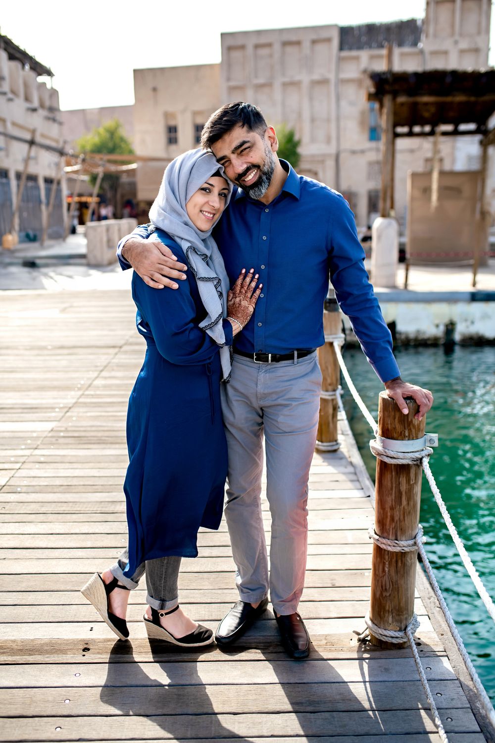 couple photoshoot al seef dubai