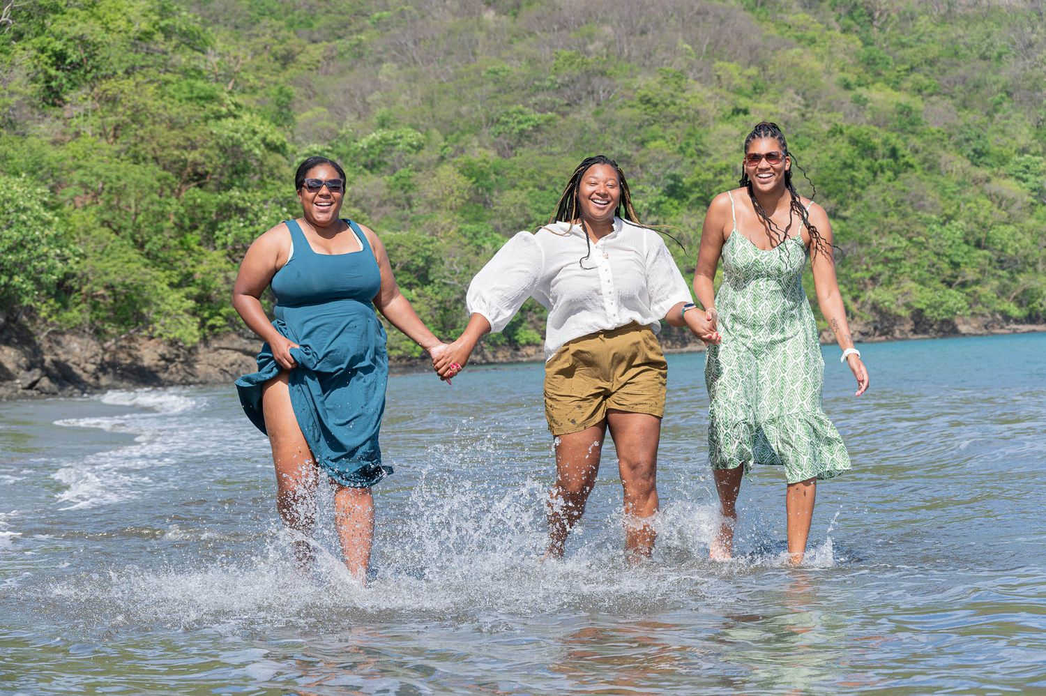 Sunset family photo session Hamilton Leisure, Bosque del Mar, Guanacaste, Costa Rica