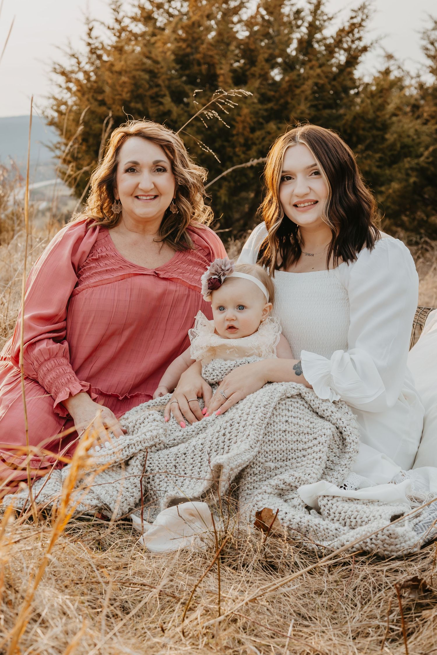 Golden Hour Motherhood Session