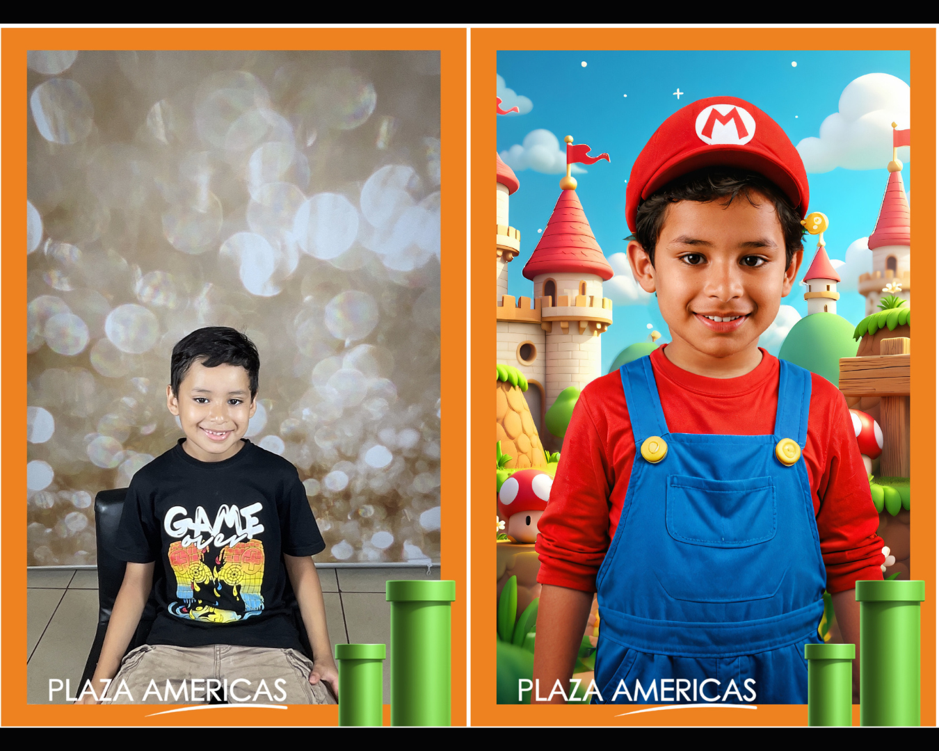 A series of colorful profile images arranged in a horizontal row against various backgrounds with gaming elements.