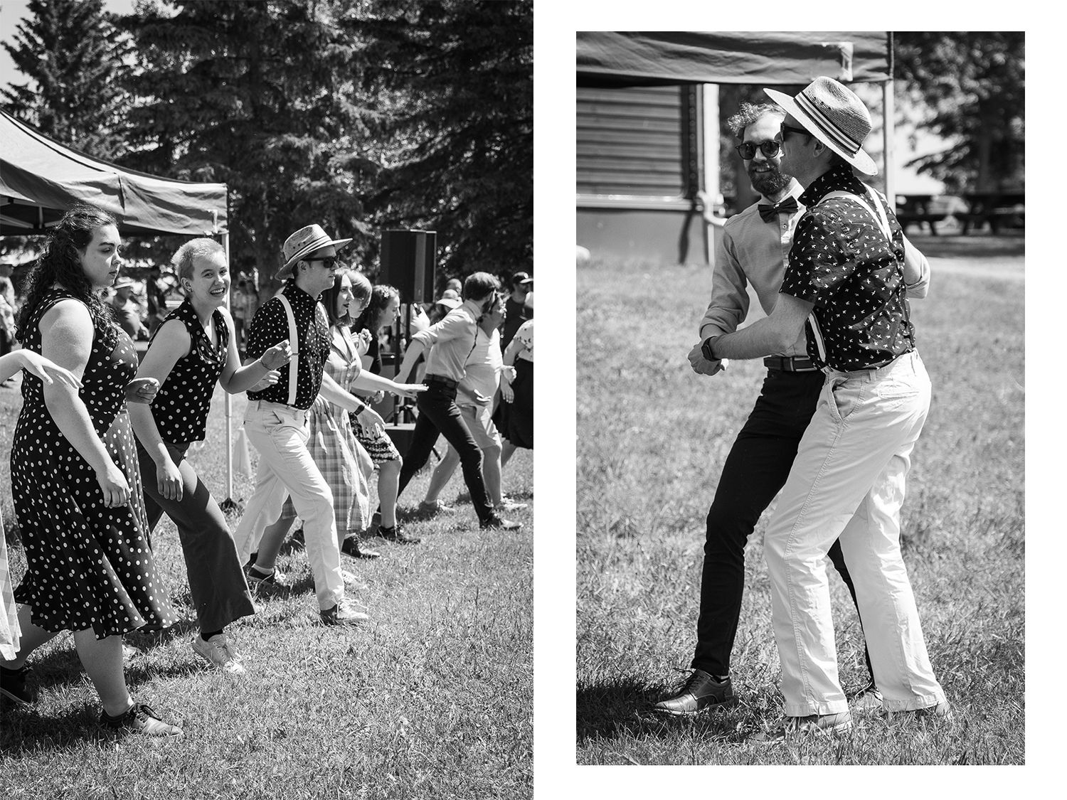 Edmonton Swing Dance performance reportage