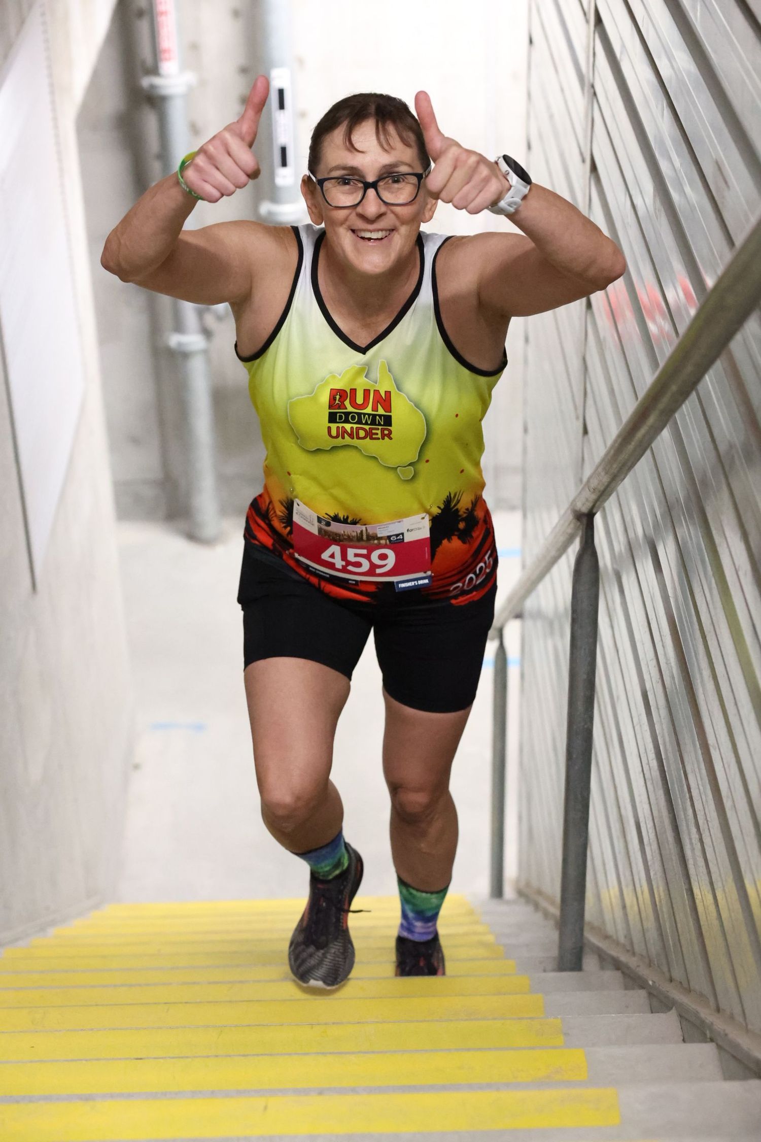 Stair Climb.  Melbourne Sports Photographer.