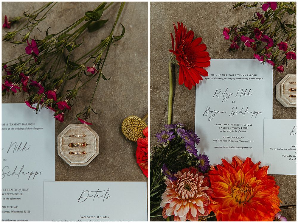 Boxed and Burlap Delavan Wedding Melissa Marie Photography Lake Geneva Wedding Photographer