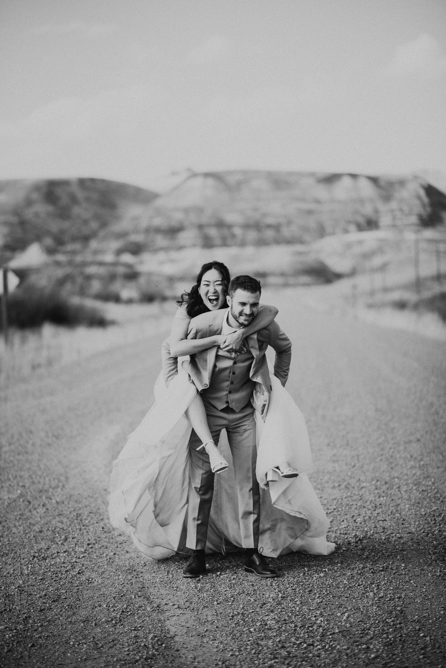 The Little Church Wedding at Drumheller Alberta
