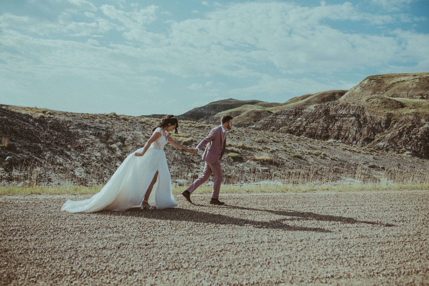 The Little Church Wedding at Drumheller Alberta