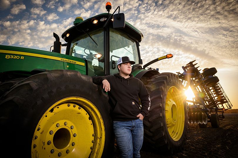 John Deere Farm Senior Pictures
