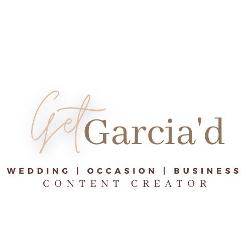 Circle logo design for The WEdit wedding content creator with black text and script font signature.