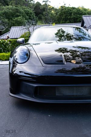 Luxury automotive detail photographed during a Los Gatos lifestyle event by Raymond C. Hansell Photography.