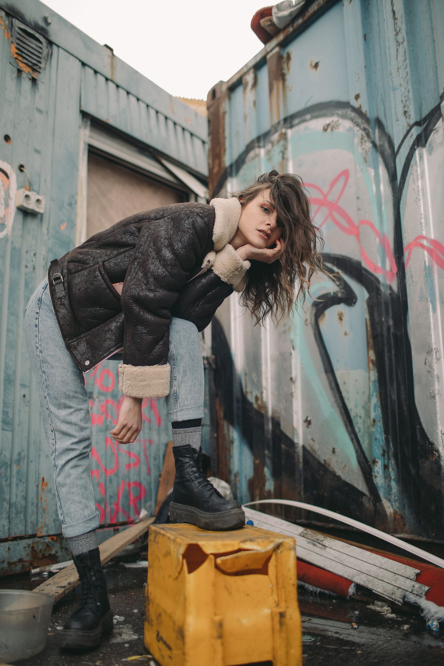 IL Photography Portraitfotografie Jenny scrapyard