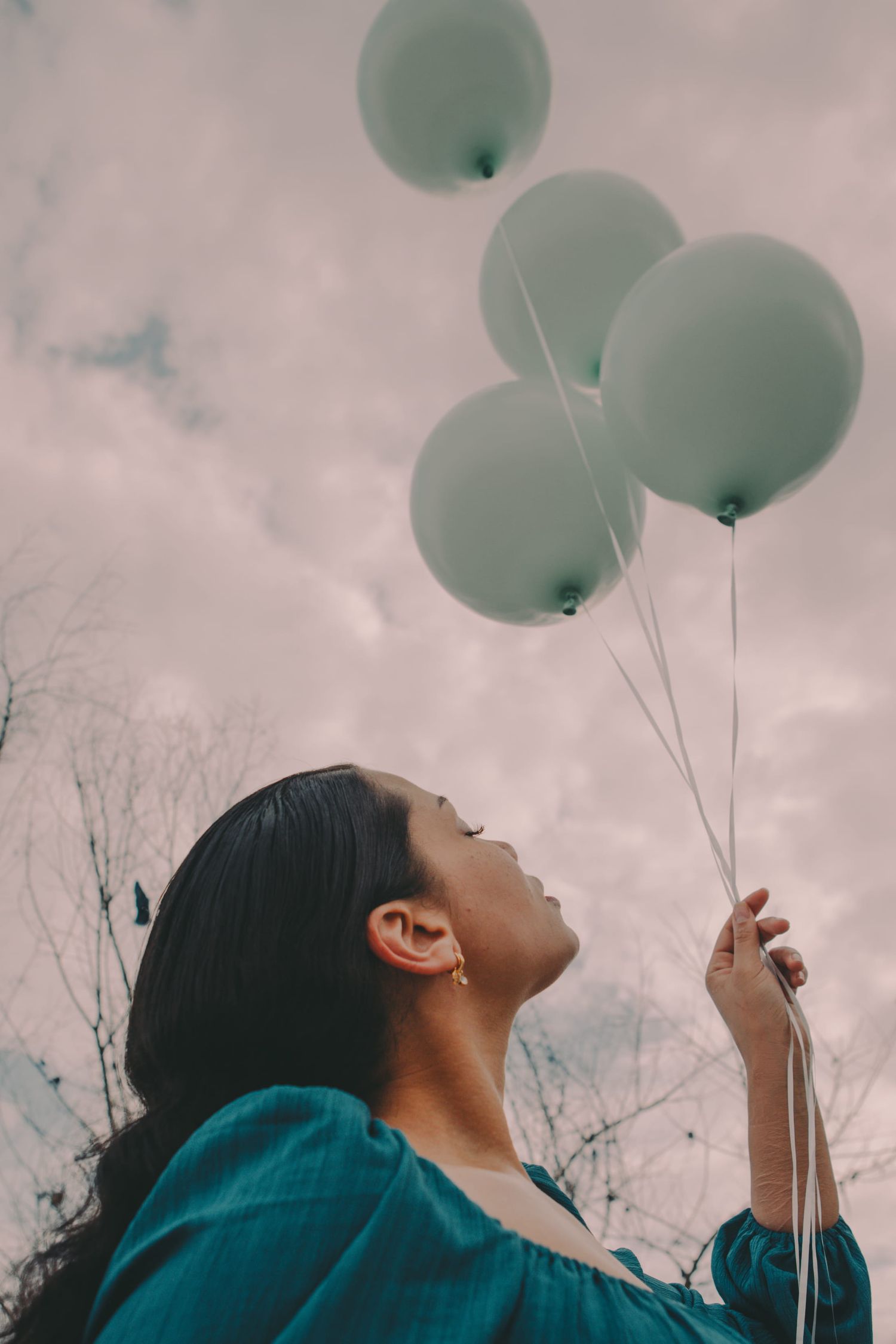 IL Photography Portraitfotografie Sandra balloons up