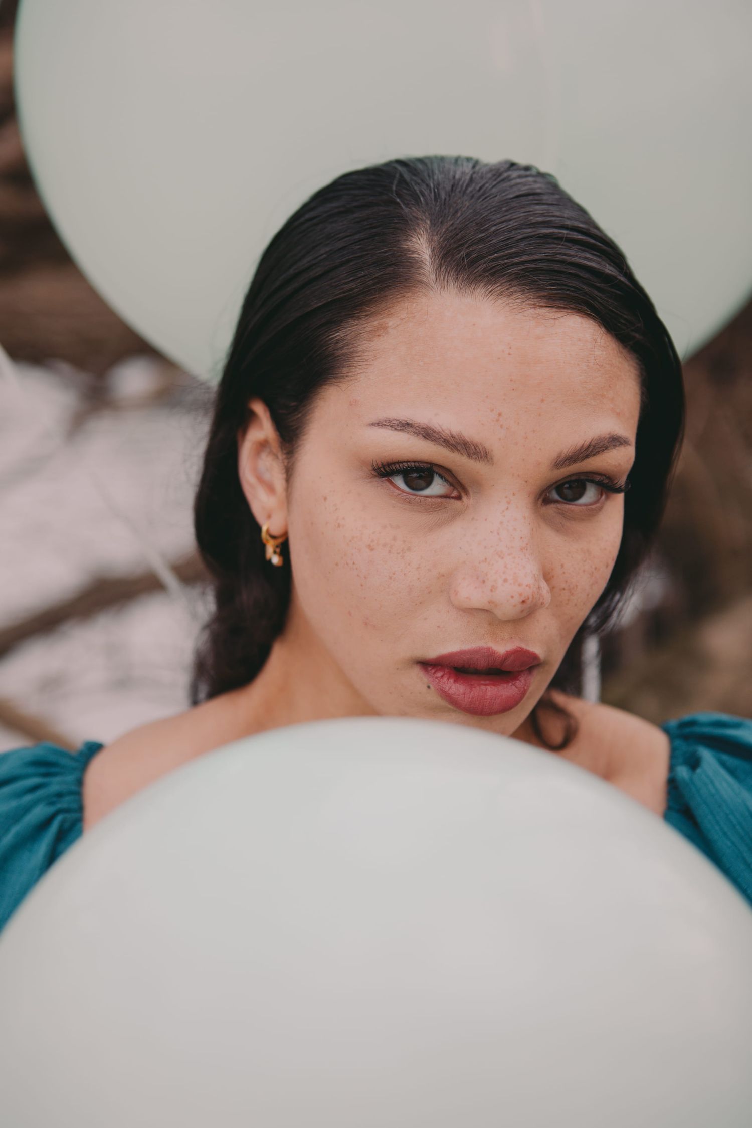 IL Photography Portraitfotografie Sandra balloons