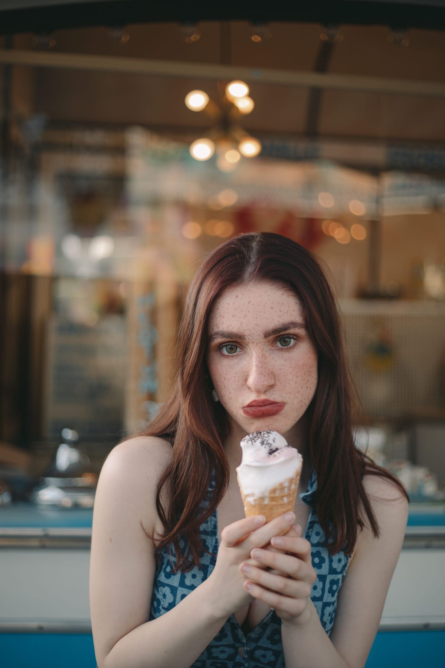 IL Photography Portraitfotografie Anastasia ice cream