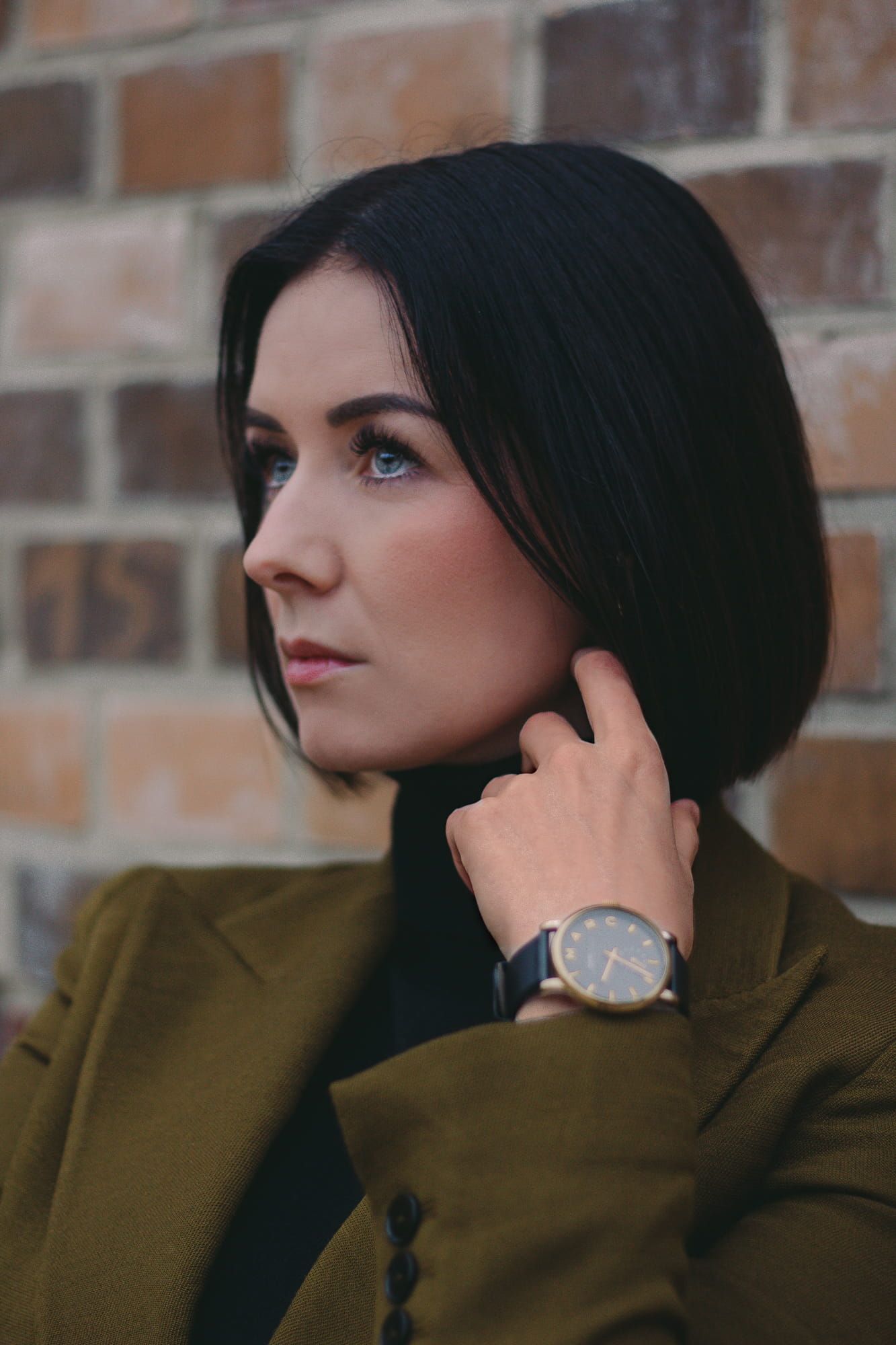 IL Photography Portraitfotografie Mary brick wall