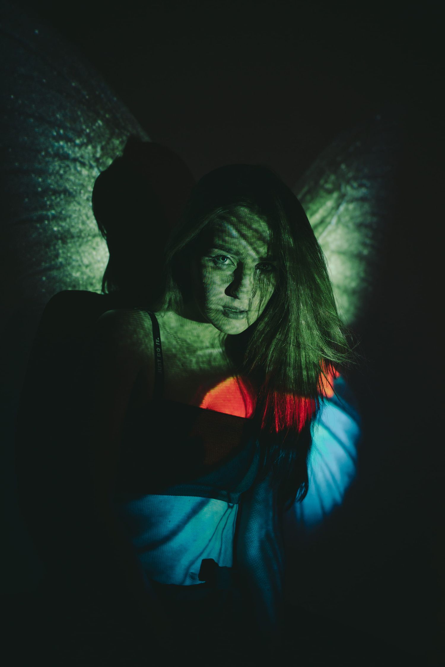 IL Photography Portraitfotografie Nadja projector butterfly