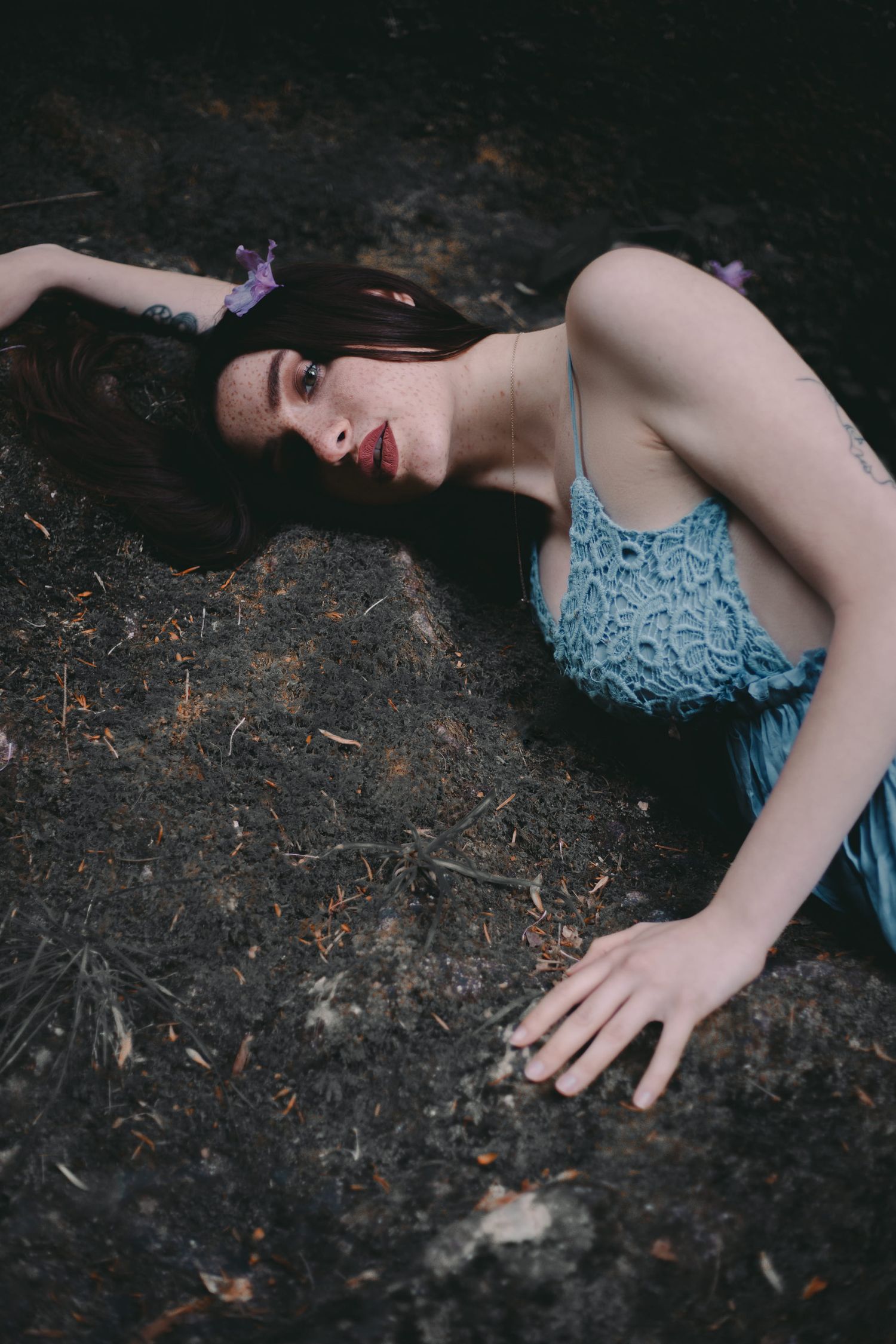 IL Photography Portraitfotografie Anastasia lying down